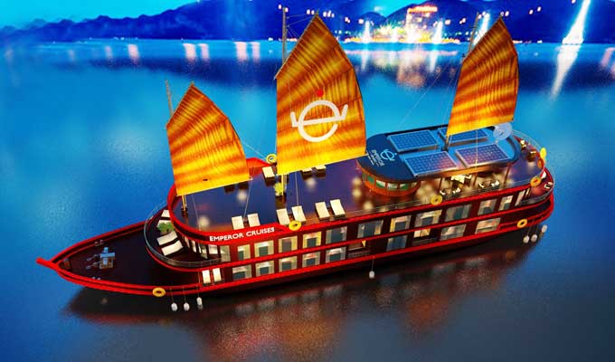 The First Five-Star All-Inclusive Emperor Cruises to Set Sails in Bai Tu Long Bay, Viet Nam
