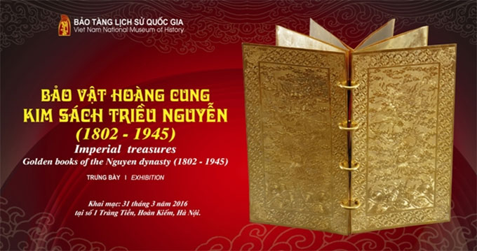 Nguyen Dynasty’s gold books to be showcased in Ha Noi