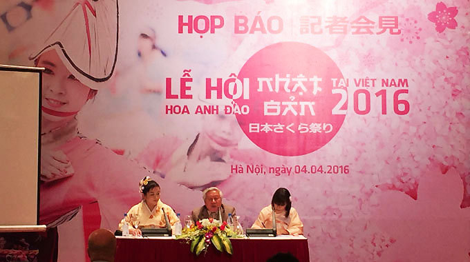 Lễ hội Hoa Anh Đào 2016 tại Việt Nam