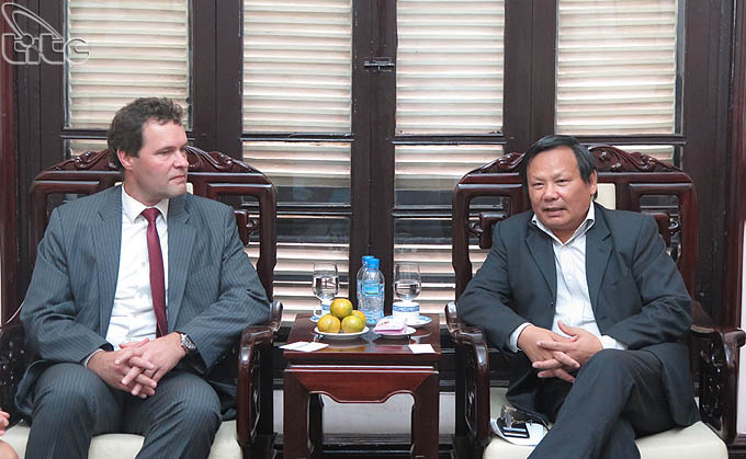 Tổng cục trưởng Nguyễn Văn Tuấn tiếp Đại sứ Cộng hòa Séc tại Việt Nam