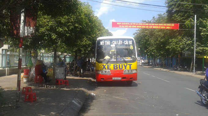 Du lịch Tiền Giang bằng xe buýt