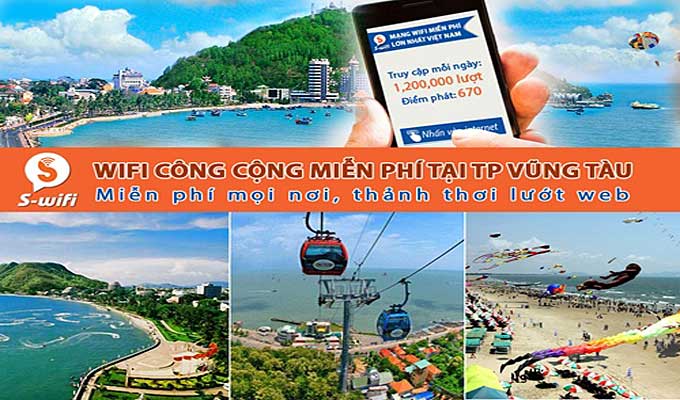 Vung Tau offers free public wifi