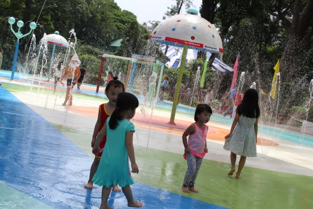 Khai trương sân chơi nước miễn phí tại Sài Gòn