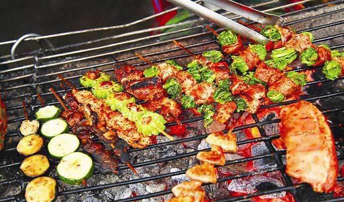Grilled skewered food is a special treat of Sa Pa