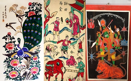 “12 types of folk paintings” to be displayed at Museum of Ha Noi