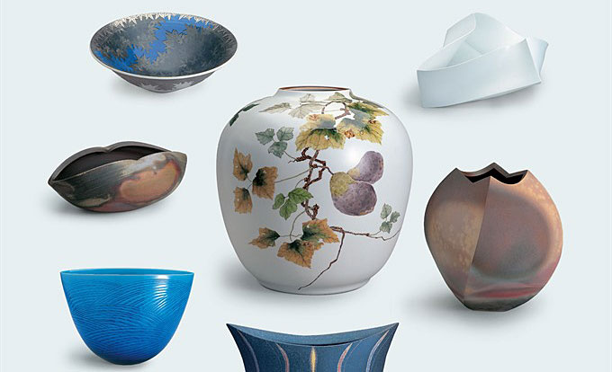Japanese artists exhibit contemporary pottery