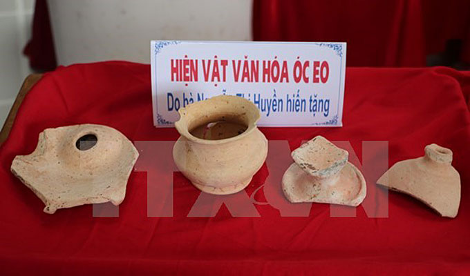 Book on An Giang Oc Eo cultural heritage debuts