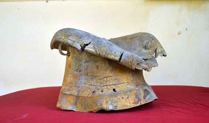 Un tambour de bronze de deux mille ans découvert à Thanh Hoa