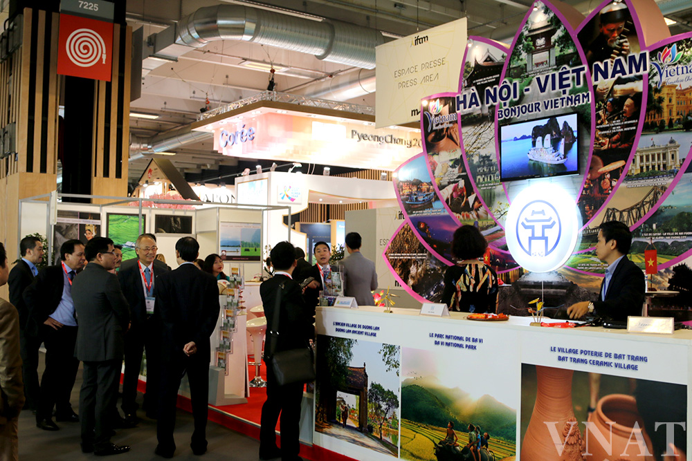 Việt Nam tham gia Hội chợ du lịch quốc tế Top Resa tại Pháp