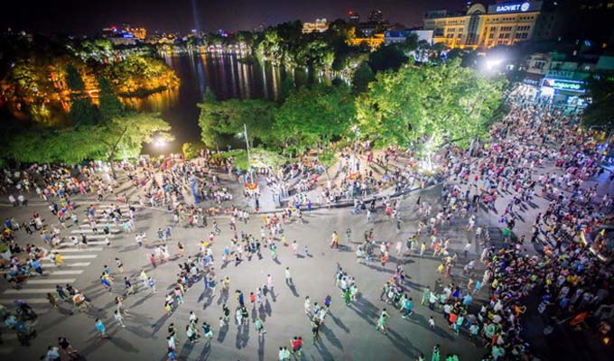 Trên 207.000 lượt du khách đến Hà Nội dịp nghỉ lễ Quốc khánh