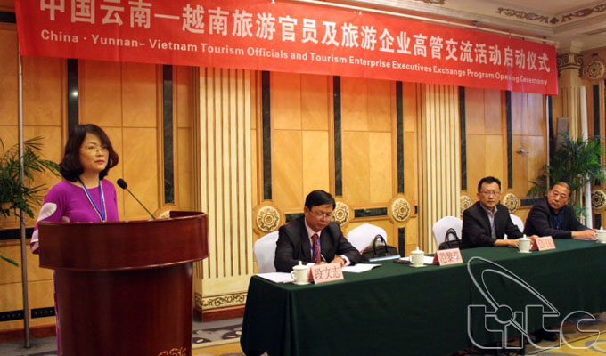 VNAT attends the training program on tourism development cooperation in Yunnan Province, China