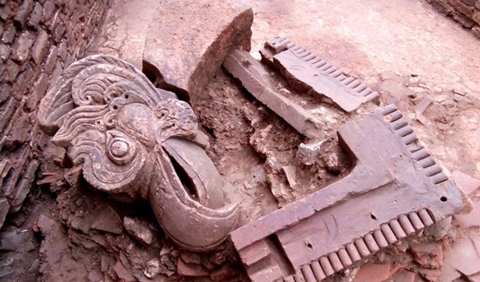 Tran Dynasty-era building material kiln discovered in Yen Bai