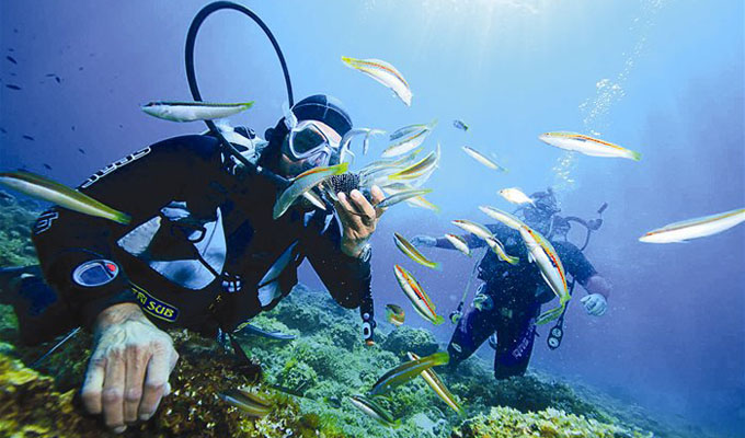 Scuba diving, a must-try activity for travelers to Nha Trang