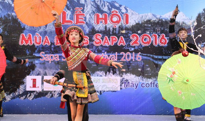 Lào Cai: Chính thức khai mạc Lễ hội mùa đông Sa Pa năm 2016