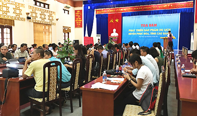 Tọa đàm phát triển du lịch huyện Phục Hoà, tỉnh Cao Bằng