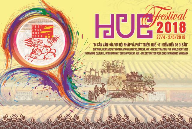 Poster, theme of Hue Festival 2018 announced