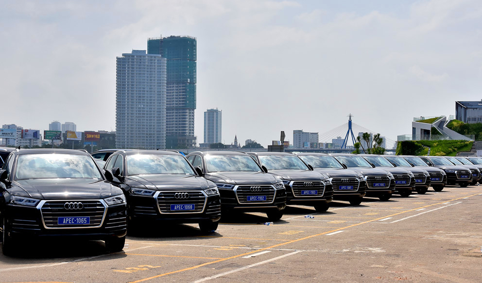 Gần 800 ôtô phục vụ vận chuyển khách dịp APEC 