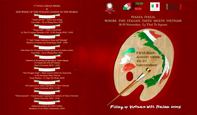 Ha Noi to host Italy-ASEAN Week on November 17-27
