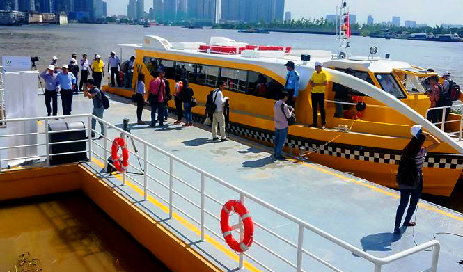 Buýt sông Sài Gòn sắp đón khách sau nhiều lần trì hoãn 
