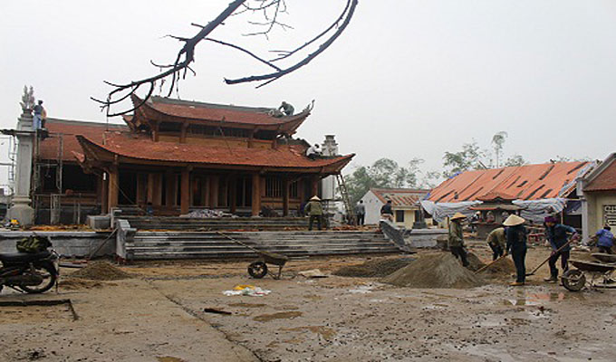 Ha Tinh: Renovated King Mai Hac De temple inaugurated
