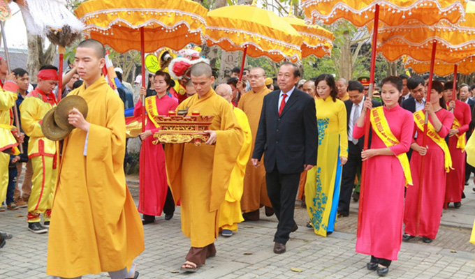 Khai hội chùa Bái Đính năm 2017