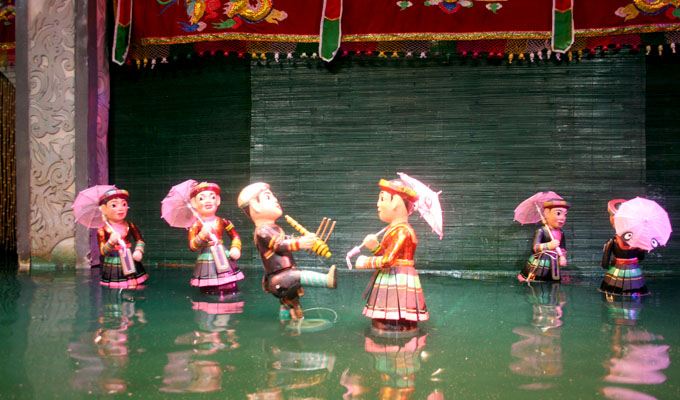 À Dào Thuc, les marionnettes sur eau dansent au rythme des traditions