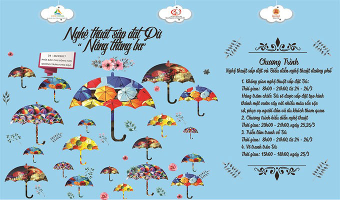 Umbrella installation to debut in Da Nang