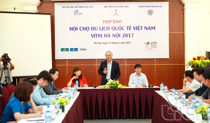 Press conference of Viet Nam International Travel Mart – VITM Ha Noi 2017