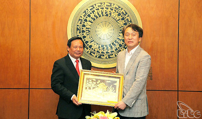 Tổng cục trưởng Nguyễn Văn Tuấn tiếp đoàn Tổng cục Du lịch Hàn Quốc