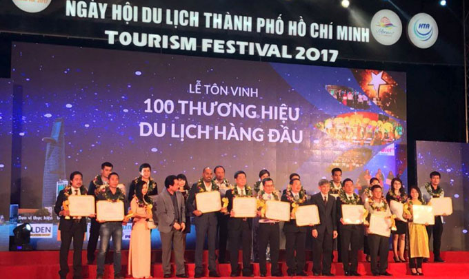 Honneur aux 100 meilleures marques touristiques de Hô Chi Minh-Ville