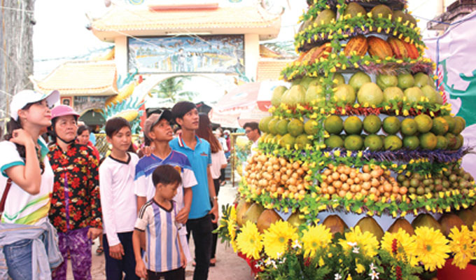Fruit Garden Festival in Can Tho promotes local fruit, tourism activities