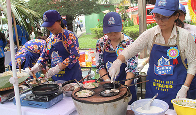 Hội thi ẩm thực truyền thống quê hương