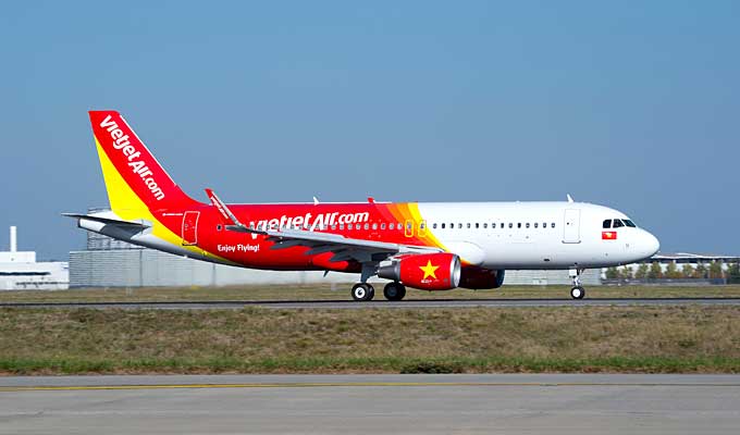 Vietjet offers discounted tickets on all international routes