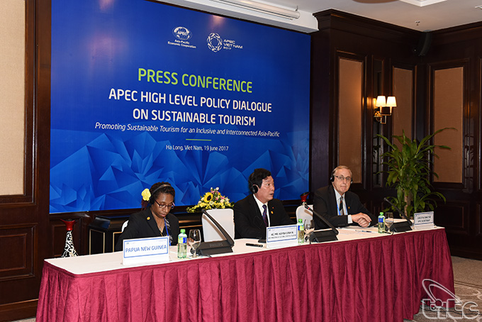 Press conference on APEC High Level Policy Dialogue on Sustainable Tourism 