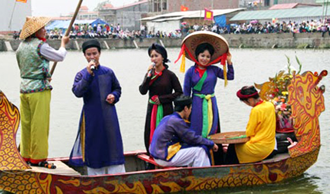 Bắc Ninh: Giao nhiệm vụ cho các đơn vị tổ chức hát Quan họ trên thuyền