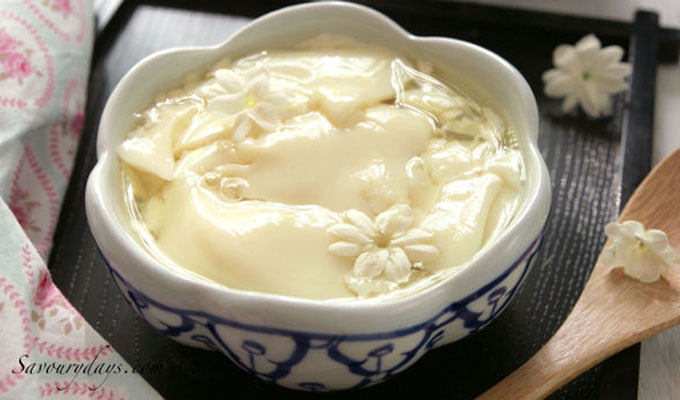 Sweet tofu pudding - A delicious dessert of Vietnamese people