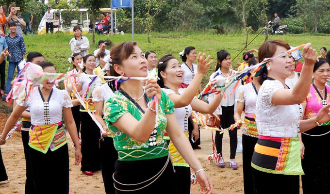 Độc đáo các trò chơi trong lễ hội “Xên Mường” của người Thái
