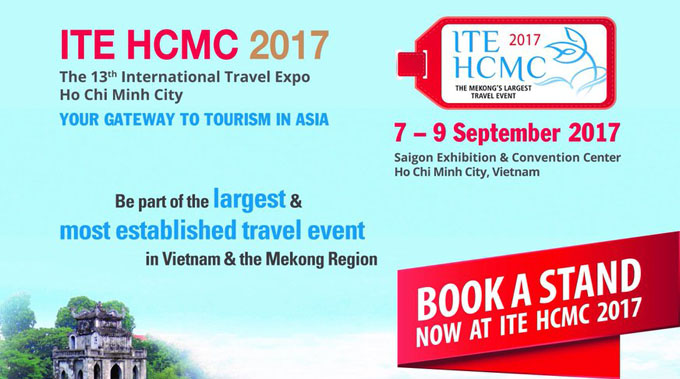 300 gian hàng tham gia Hội chợ Du lịch TP. Hồ Chí Minh lần thứ 13 - 2017