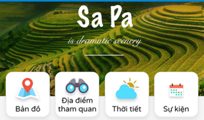 Sa Pa launches tourism application