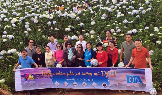 Hơn 40 doanh nghiệp lữ hành khảo sát du lịch tại Đà Lạt
