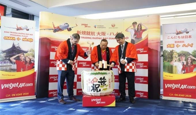 Vietjet Air opens first direct route from Ha Noi to Japan