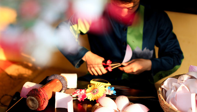 Huê: Particularité du métier artisanal traditionnel de fabrication de fleurs en papier
