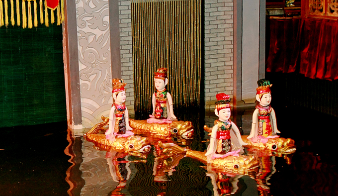 À Dông Ngu, les marionnettes sur l'eau dansent au rythme du quan ho