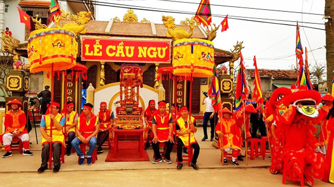 Quang Binh: Cau Ngu Festival of Canh Duong Commune held
