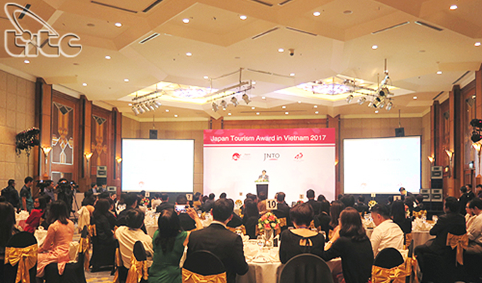 Lễ trao giải thưởng Du lịch Nhật Bản tại Hà Nội