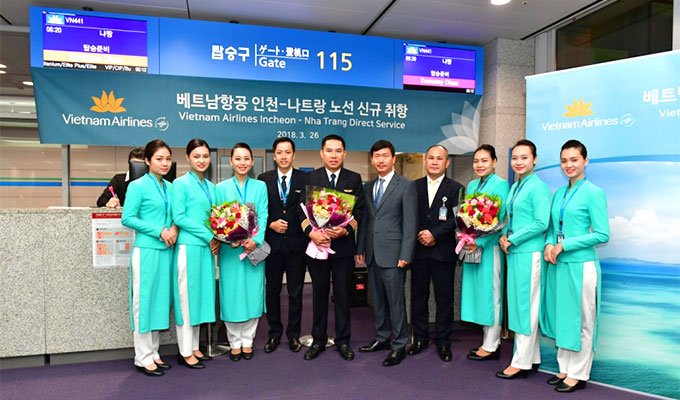 Vietnam Airlines launches Nha Trang-Seoul air route