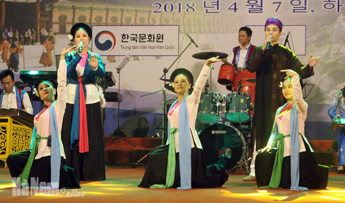 Journée culturelle de la République de Corée à Hà Nam