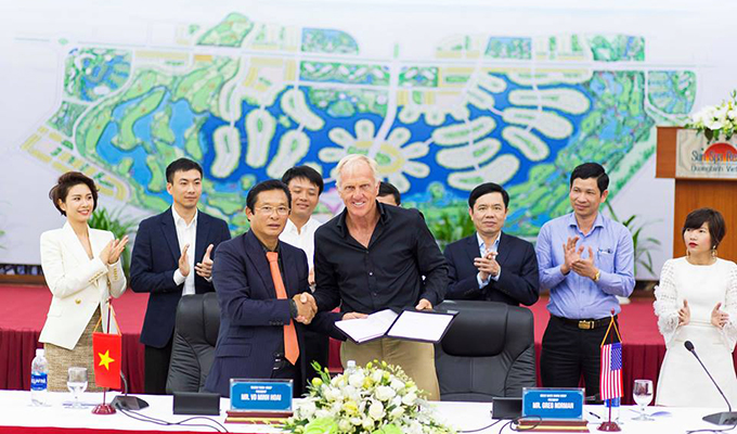 Quảng Bình: Ký kết hợp tác tư vấn thiết kế sân golf Bảo Ninh Trường Thịnh