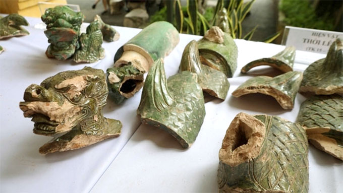 More vestiges uncovered in Thang Long royal citadel