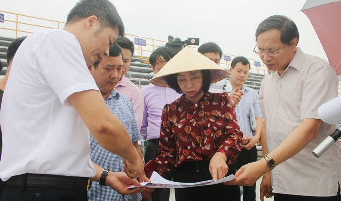 Phó Chủ tịch tỉnh Quảng Ninh kiểm tra công tác chuẩn bị cho Lễ khai mạc Năm Du lịch Quốc gia 2018